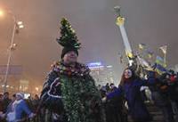 Вот вам и Рождество. На Майдане выключили уличное освещение